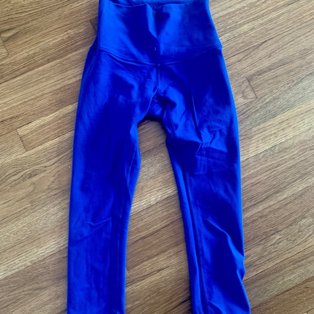 lululemon wonder under cropped leggings